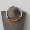 TWIGA African Beaded necklace, Zulu Tribal Necklace