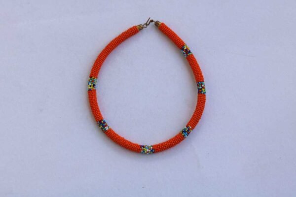 95c.jpg KIKI African Beaded necklace, Zulu Tribal Necklace