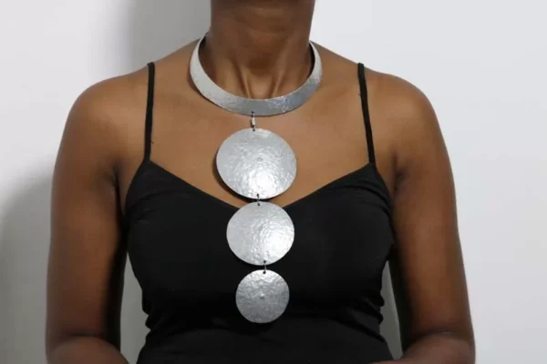 HANA African aluminum necklace
