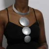 HANA African aluminum necklace