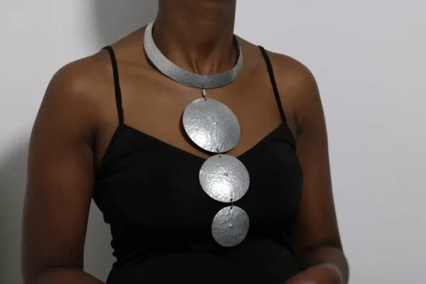 HANA African aluminum necklace