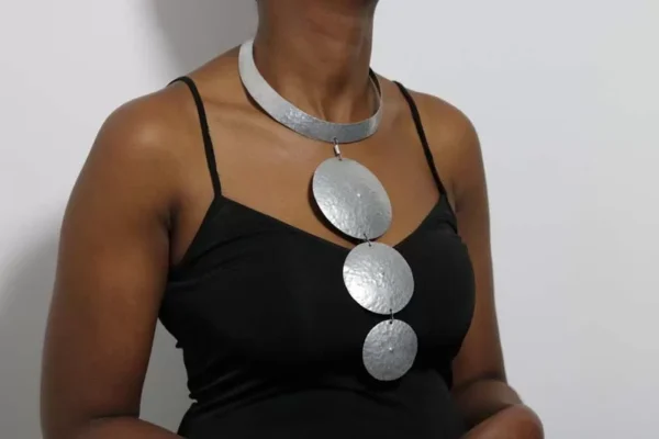 HANA African aluminum necklace