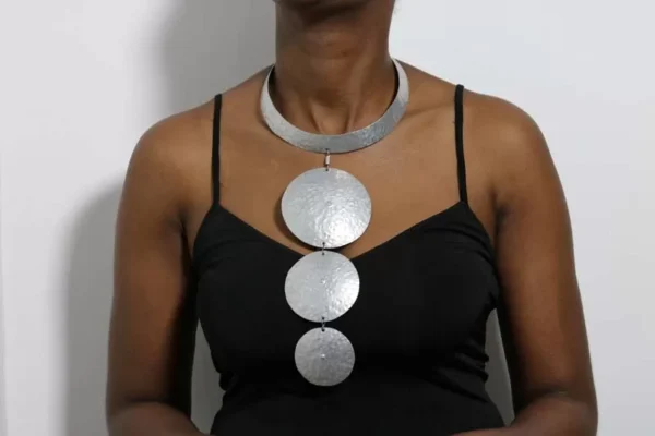 HANA African aluminum necklace