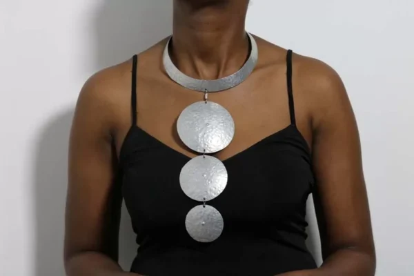 HANA African aluminum necklace