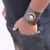 KIMAE Cowrie leather bracelet