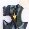 BAYA African Brass and Bone earrings