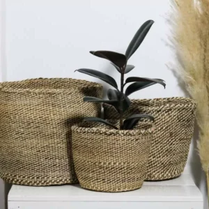 Authentic African Home Decor | Mudcloth Pillows, Woven Wall Baskets & Sculptures