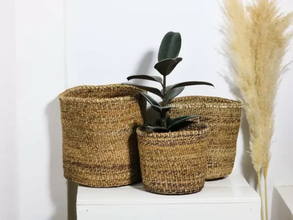 CHIKA Sisal Woven planters