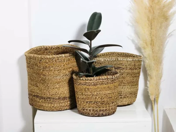CHIKA Sisal Woven planters