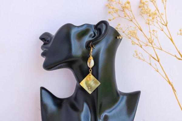 BAVANA African Bone earring