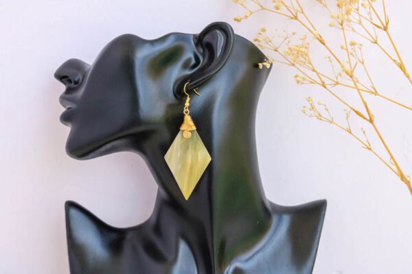 BUSARA African Bone earrings