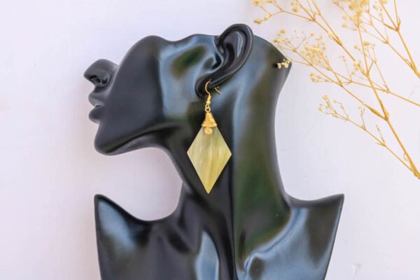 BUSARA African Bone earrings