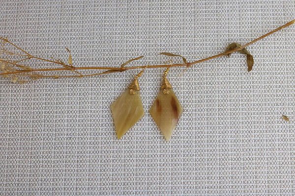 BUSARA African Bone earrings