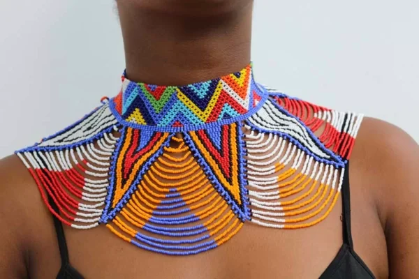 DEKA African wedding necklace