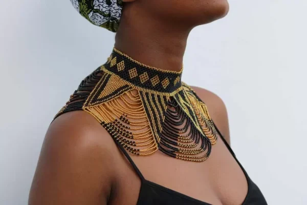 DAYO African wedding necklace