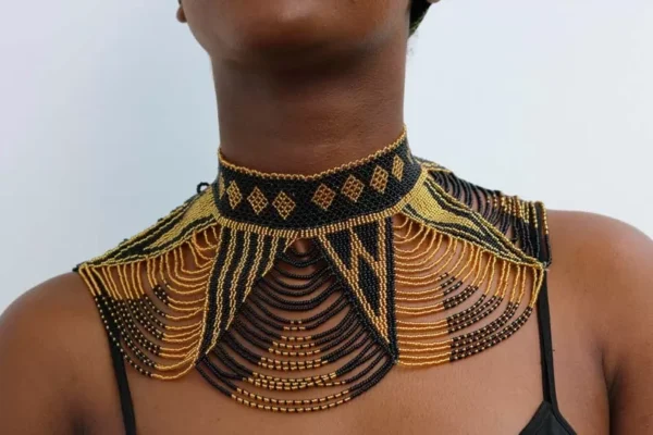 DAYO African wedding necklace