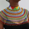 DERA African Beaded wedding necklace