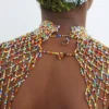 DUMI Beaded shawl necklace