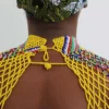DIALO Beaded shawl necklace