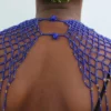 DEMBA Beaded shawl necklace