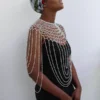 DALALI Beaded shawl necklace