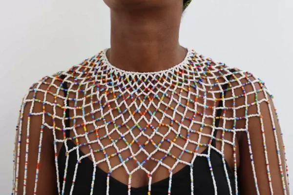 DALALI Beaded shawl necklace