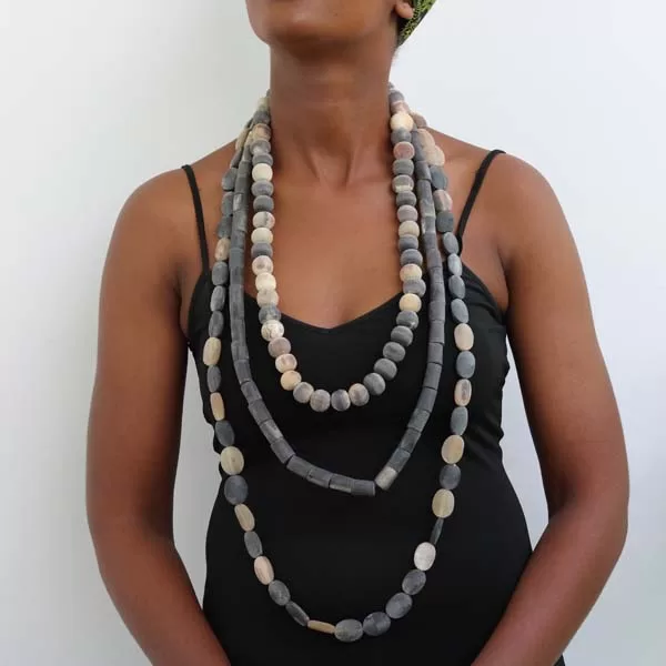 DUBA African Bone necklace