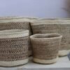CHANDU Sisal Woven planters