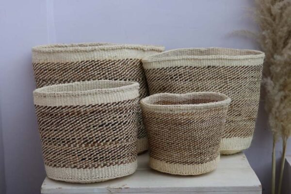 CHANDU Sisal Woven planters
