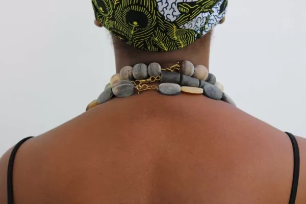 DUBA African Bone necklace