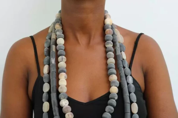 DUBA African Bone necklace