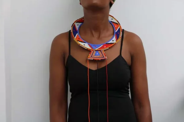 DUKU Colorful Maasai wedding necklace