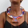 DUKU Colorful Maasai wedding necklace