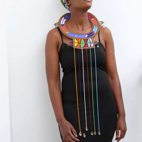 DONYE Colorful Maasai necklace