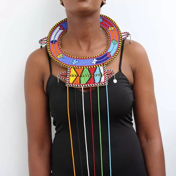 DONYE Colorful Maasai necklace
