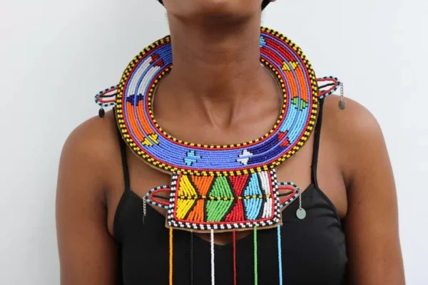 DONYE Colorful Maasai necklace