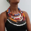 DURO Colorful Maasai wedding necklace