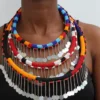 DURO Colorful Maasai wedding necklace
