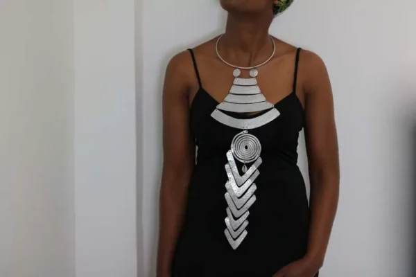 FEME African aluminum necklace