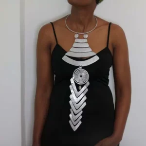 FEME African aluminum necklace