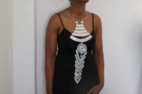 FEME African aluminum necklace