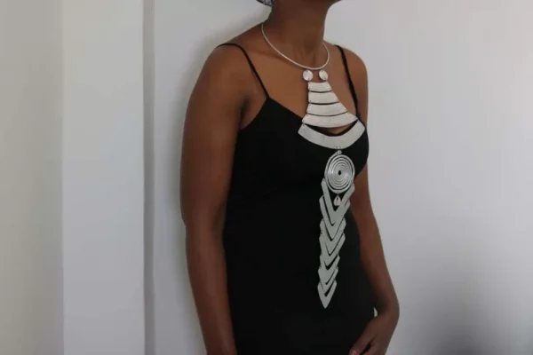 FEME African aluminum necklace