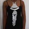 FEME African aluminum necklace