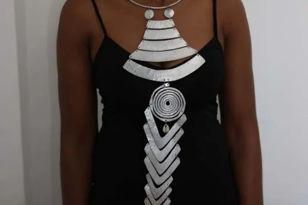 FEME African aluminum necklace