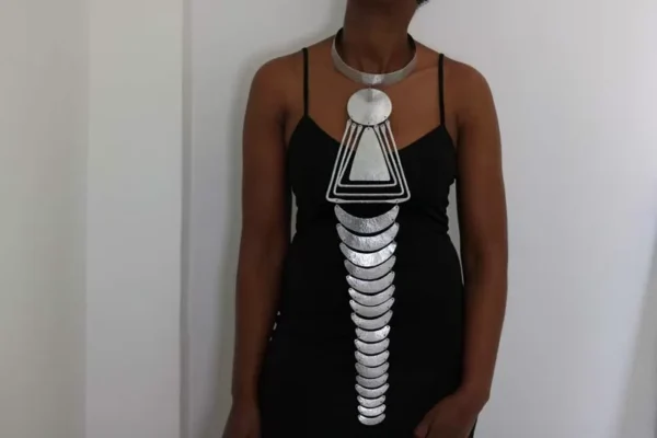 FARA African aluminum necklace