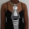 FARA African aluminum necklace