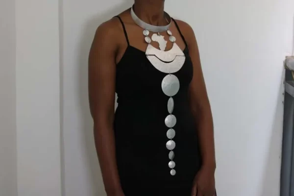 FANA African aluminum necklace