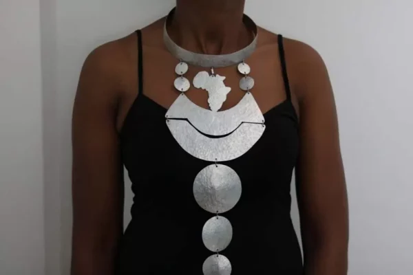 FANA African aluminum necklace