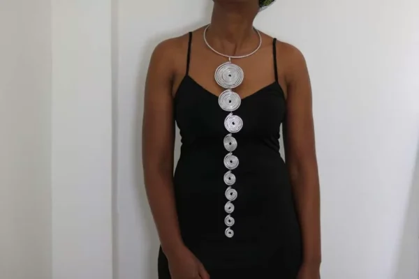 FUSI African aluminum necklace