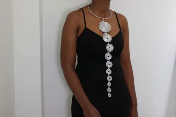 FUSI African aluminum necklace